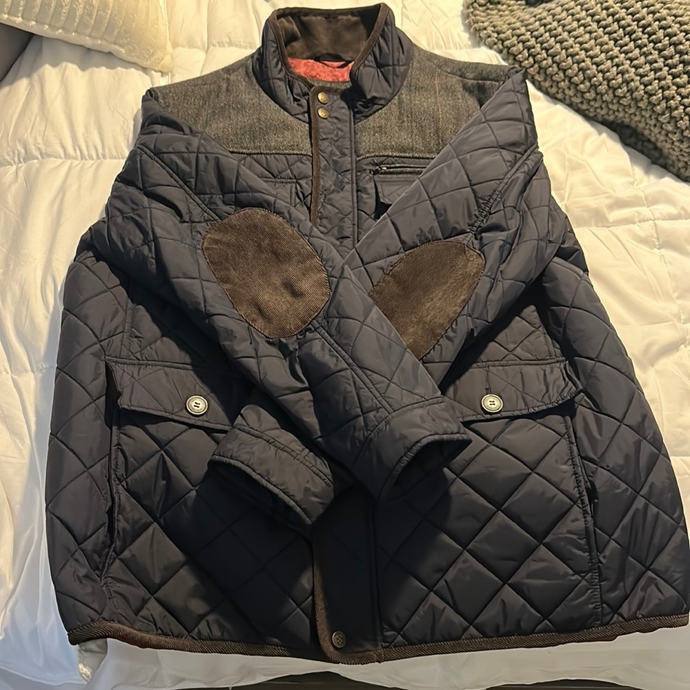 Vince Camuto XXL Quilted Jacket (Navy)